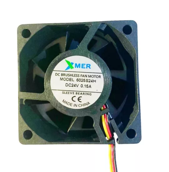 60X60X25mm 24V 0.15A 3P XMER FAN