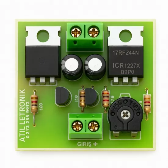 Flip Flop Led Flaşör Devresi 2 Çıkışlı