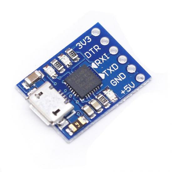 CP2102 Micro USB 2.0 UART TTL Seri Dönüştürücü Arduino Modül