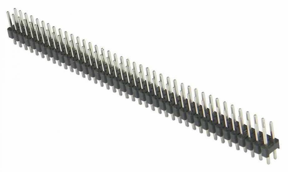 2x40 Erkek Header 80 Pin 180 Derece