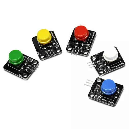Arduino 5’li Buton Modülü - Renkli Buton Modülü
