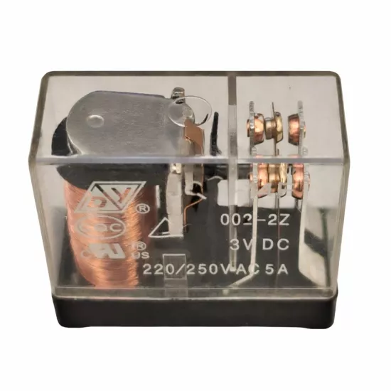 JQX-14F 003-2Z (3V 5A) 8 Pinli Çift Kontak Röle