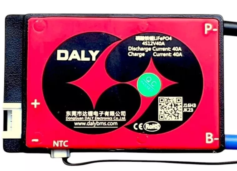 DALY 4S 40A Balanslı LiFePO4 Batarya BMS NTC’li
