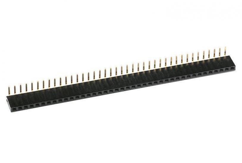 1x40 Dişi Header 40 Pin 90 Derece
