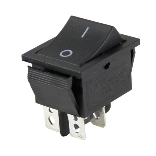 IC-109 Geniş Işıksız Yaylı Anahtar ON-OFF 4P
