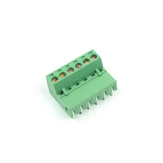 6 Pin Geçmeli Klemens 5.08mm 90 Derece