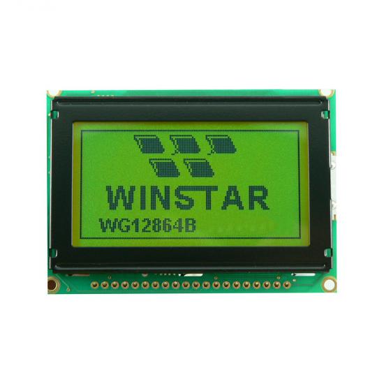 128x64 Grafik Lcd Ekran Yeşil - WG12864B-YYH-VN Winstar