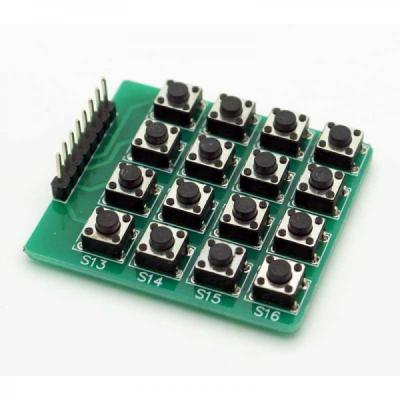 Arduino Keypad 4x4 Matrix 16 Buton Switch Tuş Takımı