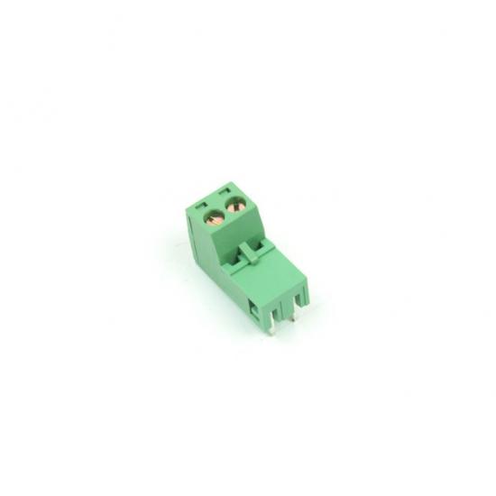 2 Pin Geçmeli Klemens 5.08mm 90 Derece