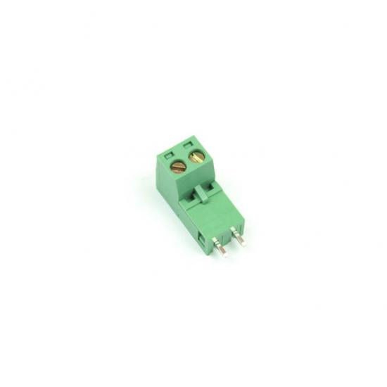 2 Pin Geçmeli Klemens 5.08mm 180 Derece