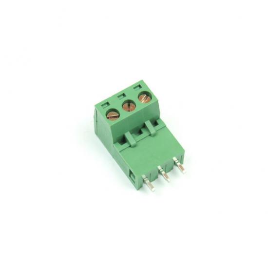 3 Pin Geçmeli Klemens 5.08mm 180 Derece