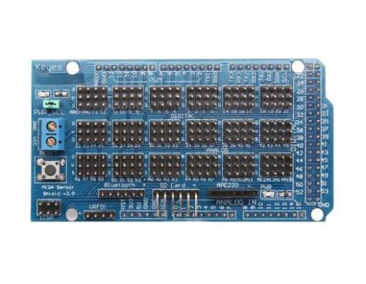 Arduino MEGA 2560 R3 Sensör Shield’i V2