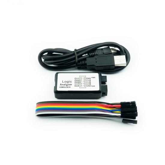 Saleae USB-CAN Lojik Analizör - Logic Analyzer - 24MHz 8 Kanal