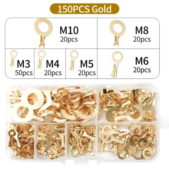 IC-274E-1 Kutulu Halka Kablo Terminali Seti 150 Parça