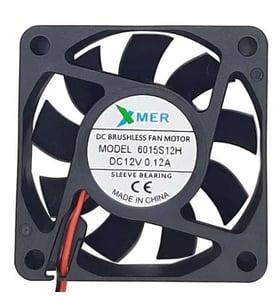 60X60X15mm 12V 0.15A 2P XMER FAN