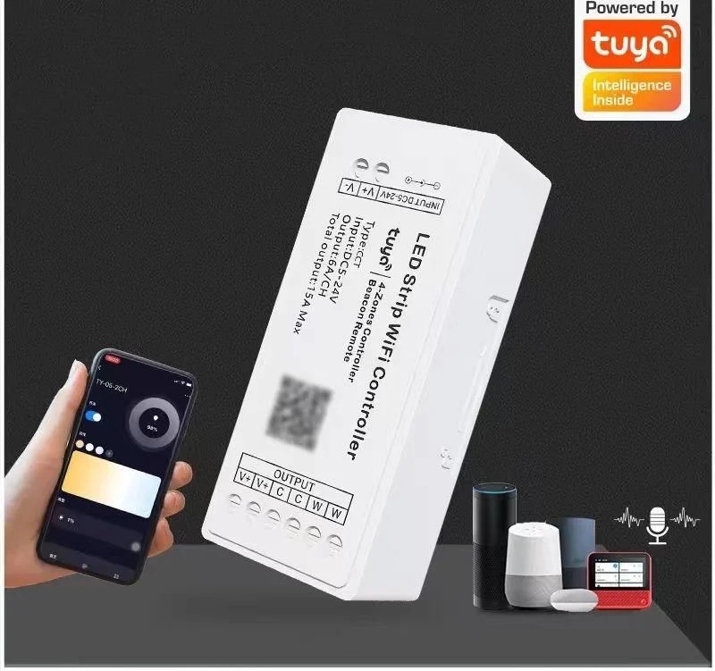 Tuya%20Destekli%20Wifi%20Kontrollü%20Dimmer%20Şerit%20Led%20Kontrol%20Devresi%205-24V