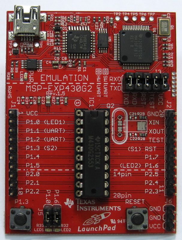 MSP430%20LaunchPad%20-%20MSP-EXP430G2%20Geliştirme%20Kiti