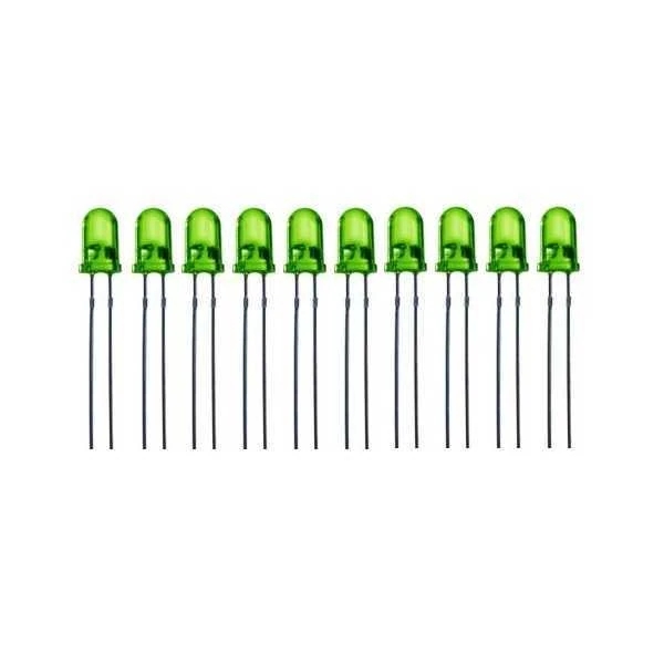 5mm%20Yeşil%20Led%20-%2010%20Adet